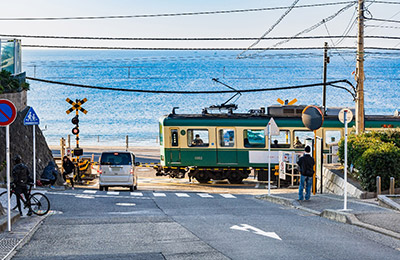 江ノ島電鉄 鎌倉高校前駅